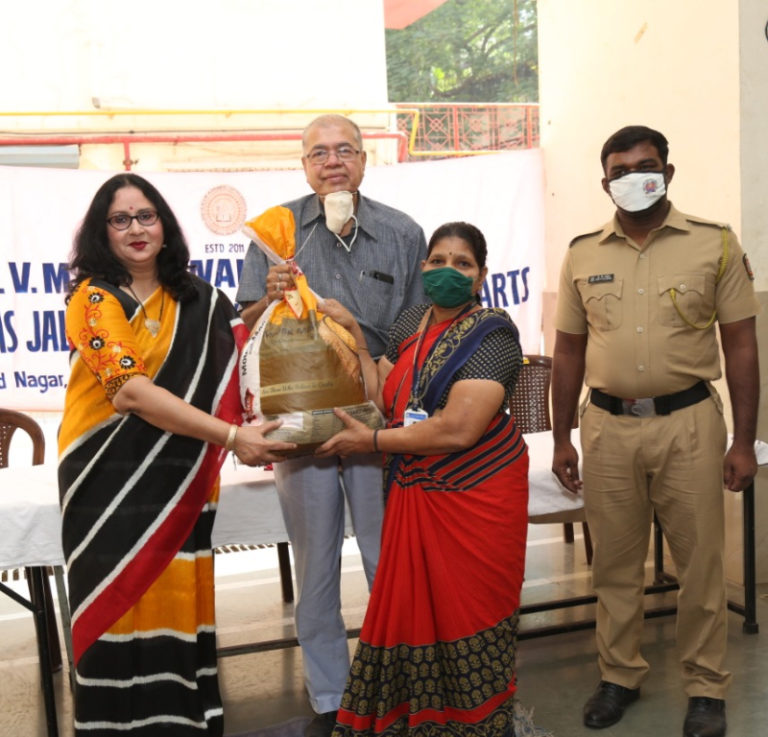 Free Distribution of Grocery Items