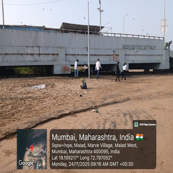 Beach Clean-up Drive undertaken by NSS Unit