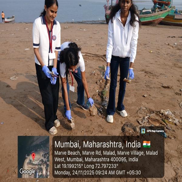 Beach Clean-up Drive undertaken by NSS Unit