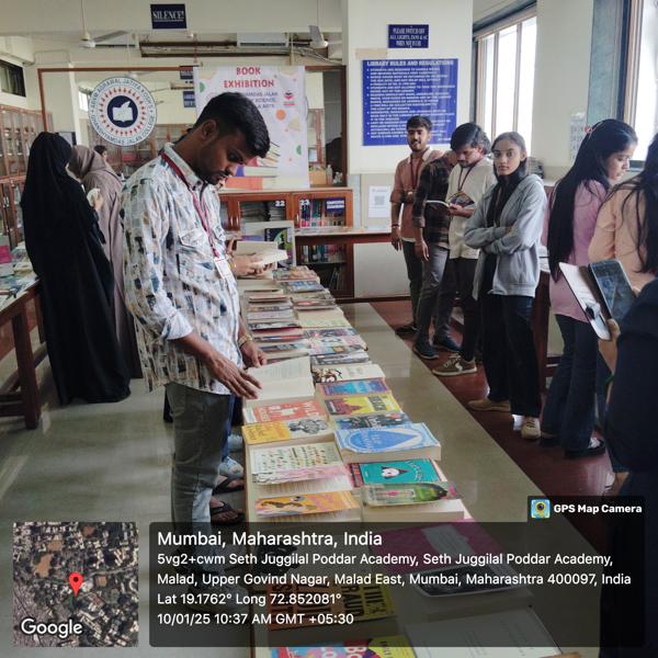 Book Exhibition Organised by College Library