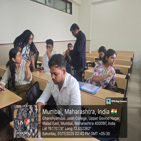 Campus placement organised in collaboration with Kotak Mahindra Bank