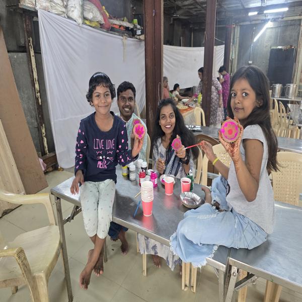 Diwali celebration at Orphanage