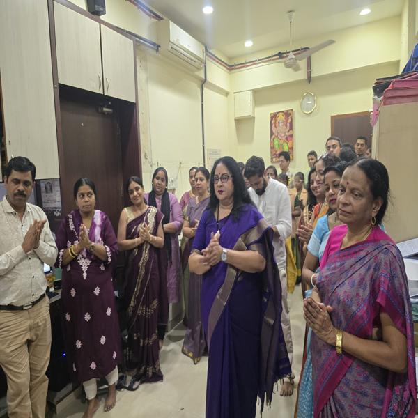 Dussehra Pooja Organised by Cultural club