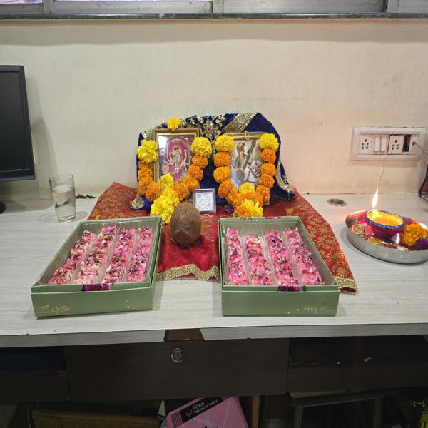 Dussehra Pooja Organised by Cultural club