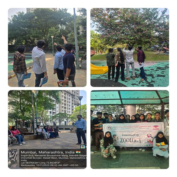 Excursion on Bird Watching conducted by Natures club