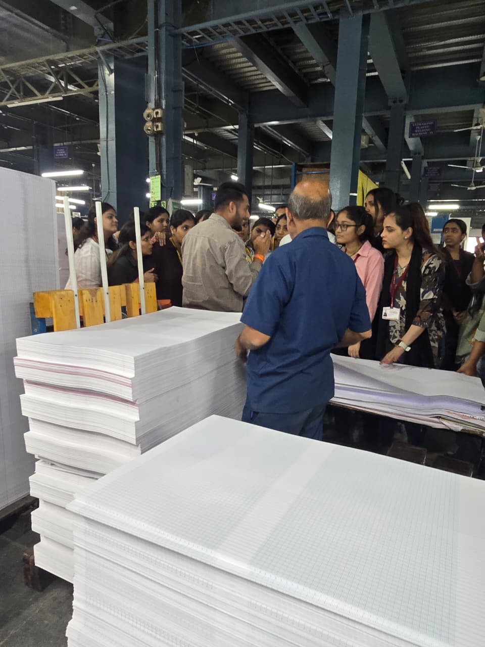 Industrial Visit to Navneet book publication house