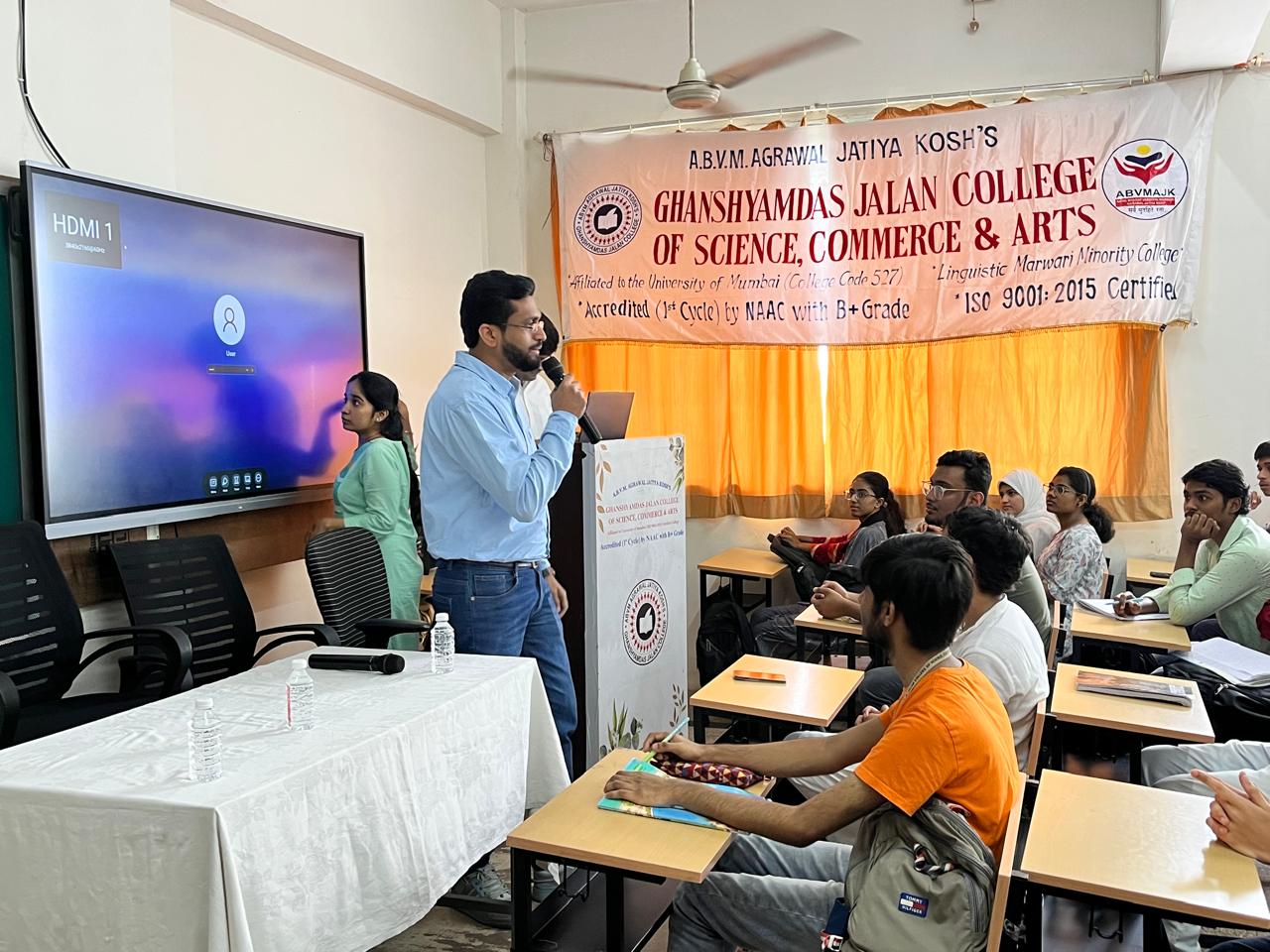 Orientation on AIML Course Organised by IQAC Committee