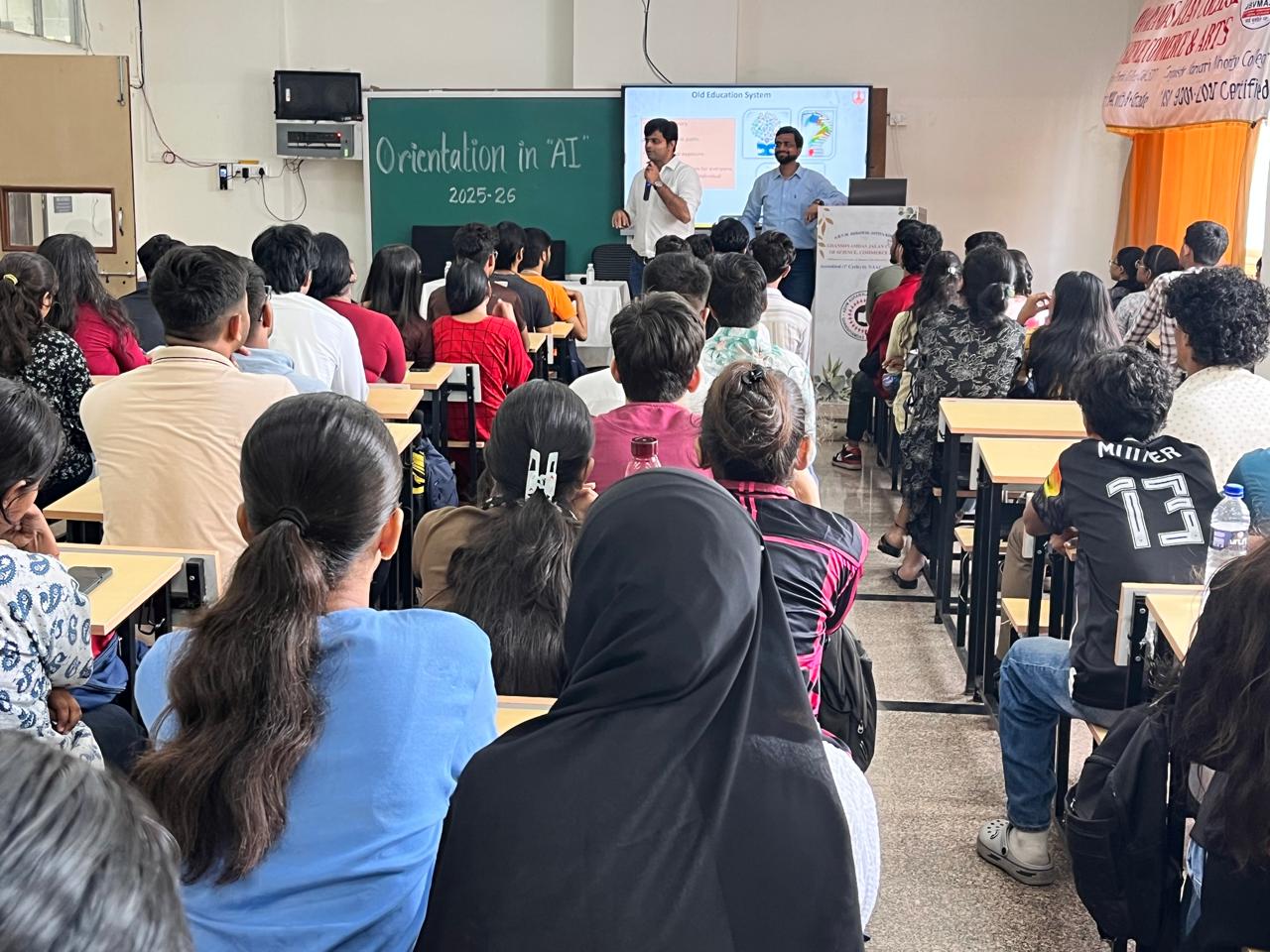 Orientation on AIML Course Organised by IQAC Committee