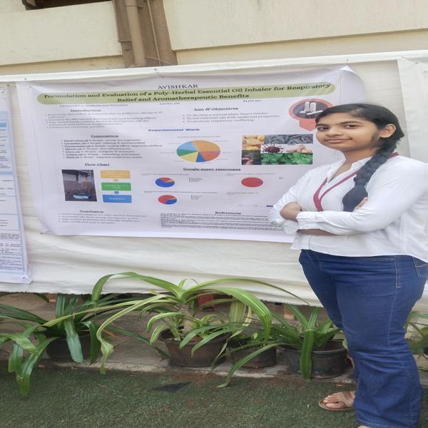 Participation of our student in Avishkar - conclave organised by University of Mumbai