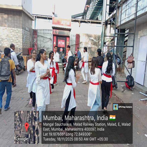 Street play by our students on impact of Drug Addiction