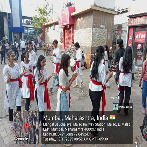 Street play by our students on impact of Drug Addiction